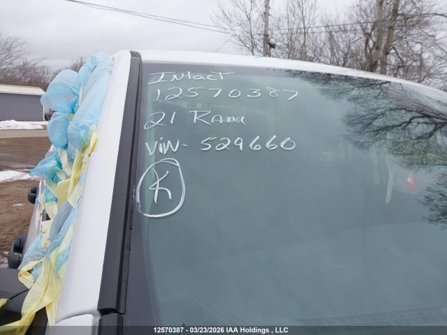 12570387 :رقم المزاد ، 1C6RR7FG6MS529660 vin ، 2021 Ram 1500 Classic Tradesman مزاد بيع