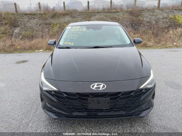 2022 Hyundai Elantra Preferred Ivt With Sun And Tech Package მანქანა იყიდება აუქციონზე, vin: KMHLM4AG4NU348416, აუქციონის ნომერი: 12562688