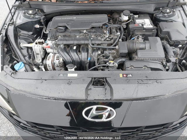 2022 Hyundai Elantra Preferred Ivt With Sun And Tech Package მანქანა იყიდება აუქციონზე, vin: KMHLM4AG4NU348416, აუქციონის ნომერი: 12562688