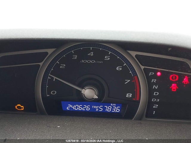 12570419 :رقم المزاد ، 2HGFA16489H029893 vin ، 2009 Honda Civic Dx-g مزاد بيع