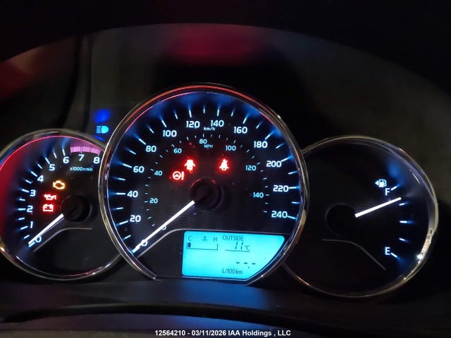 12564210 :رقم المزاد ، 2T1BURHE2EC057847 vin ، 2014 Toyota Corolla Le مزاد بيع