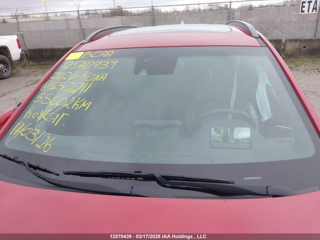 Aukcja sprzedaży 2020 Hyundai Kona Ultimate, vin: KM8K5CA50LU552211, numer aukcji: 12570439