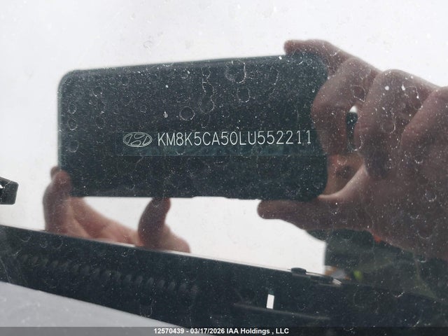 Aukcja sprzedaży 2020 Hyundai Kona Ultimate, vin: KM8K5CA50LU552211, numer aukcji: 12570439