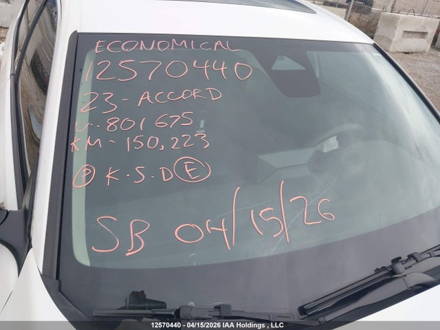 1HGCY1F30PA801675 Honda ACCORD EX