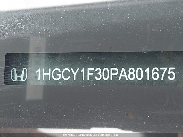 1HGCY1F30PA801675 Honda ACCORD EX