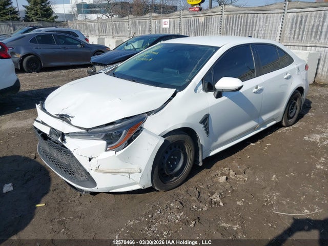12570466 :رقم المزاد ، 5YFBPMBE1MP154121 vin ، 2021 Toyota Corolla Le مزاد بيع