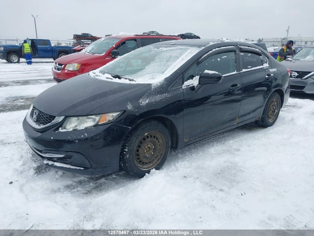 Продаж на аукціоні авто 2014 Honda Civic Lx, vin: 2HGFB2F42EH010611, номер лоту: 12570467
