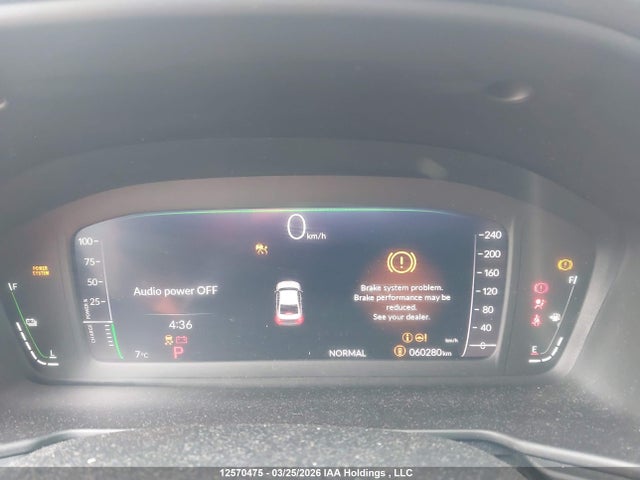 1HGCY2F89PA801126 Honda Accord Touring Hybrid