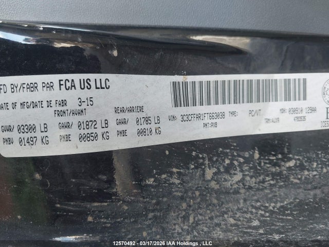 Fiat 500 POP 2015 3C3CFFAR1FT663038 Image 18