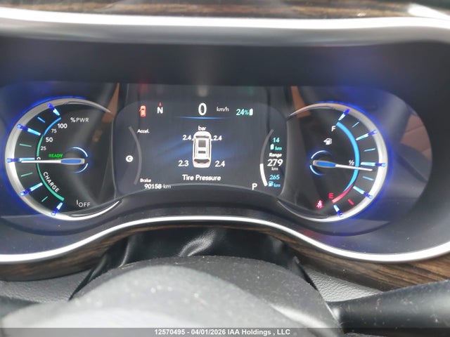 12570495 :رقم المزاد ، 2C4RC1N77PR557014 vin ، 2023 Chrysler Pacifica Hybrid Pinnacle مزاد بيع