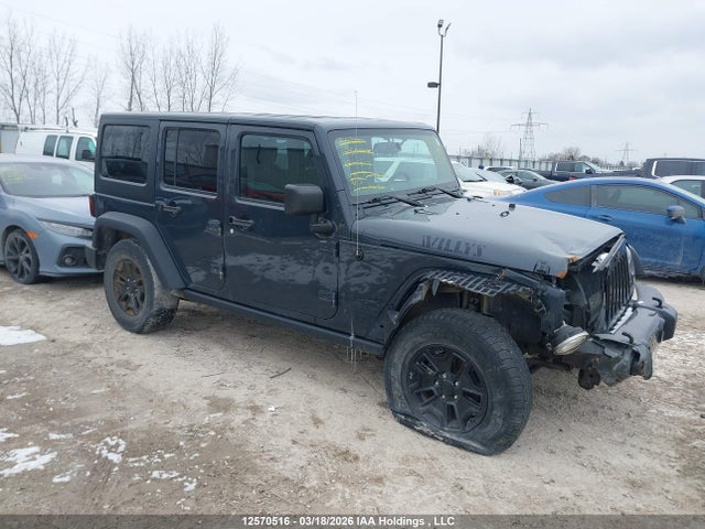 12570516 :رقم المزاد ، 1C4BJWDG2HL729370 vin ، 2017 Jeep Wrangler Unlimited Sport مزاد بيع