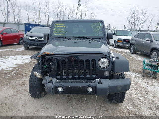 2017 Jeep Wrangler Unlimited Sport მანქანა იყიდება აუქციონზე, vin: 1C4BJWDG2HL729370, აუქციონის ნომერი: 12570516