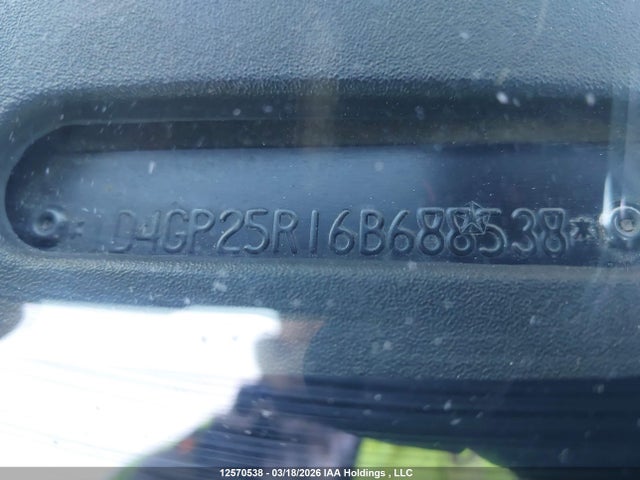 Продаж на аукціоні авто 2006 Dodge Caravan Se, vin: 1D4GP25R16B688538, номер лоту: 12570538