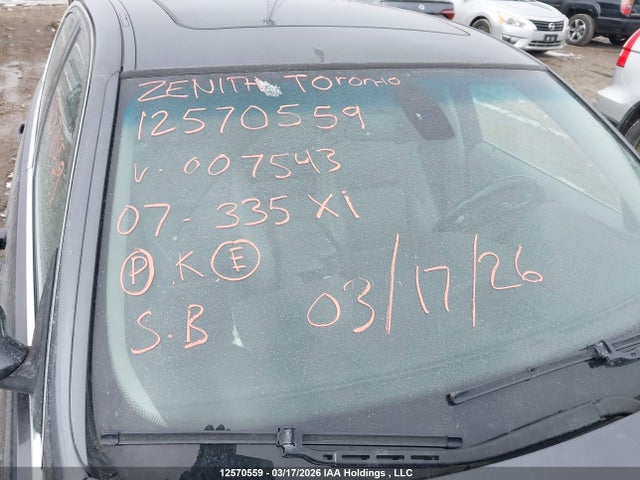 12570559 :رقم المزاد ، WBAVD53557A007543 vin ، 2007 Bmw 335 Xi مزاد بيع