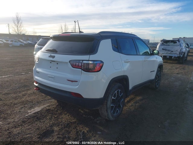 2021 Jeep Compass Trailhawk მანქანა იყიდება აუქციონზე, vin: 3C4NJDDBXMT590156, აუქციონის ნომერი: 12570582