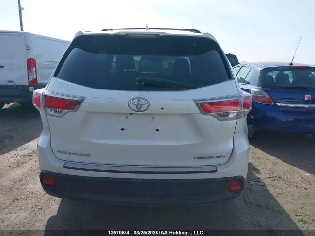 5TDDKRFH7GS262599 Toyota Highlander Limited
