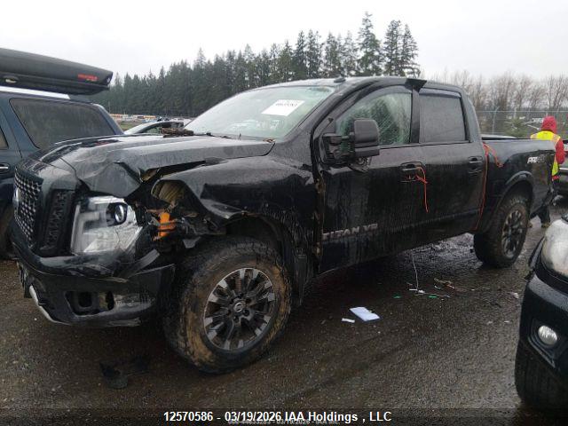 Aukcja sprzedaży 2019 Nissan Titan Platinum/pro-4x/s/sl Midnight Edition/sv/sv Midnight Edition, vin: 1N6AA1E54KN523634, numer aukcji: 12570586