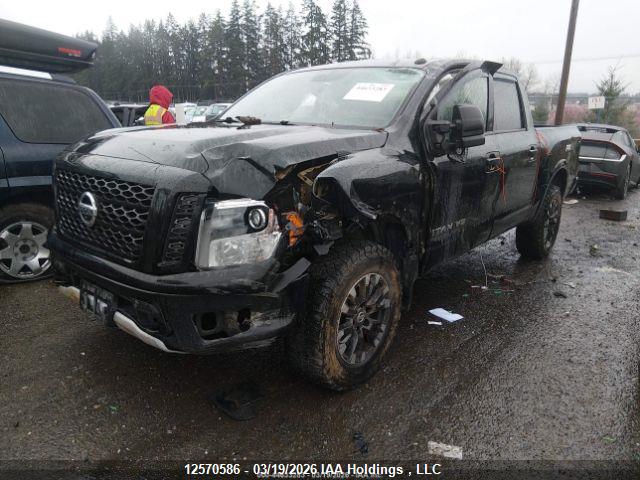 Aukcja sprzedaży 2019 Nissan Titan Platinum/pro-4x/s/sl Midnight Edition/sv/sv Midnight Edition, vin: 1N6AA1E54KN523634, numer aukcji: 12570586