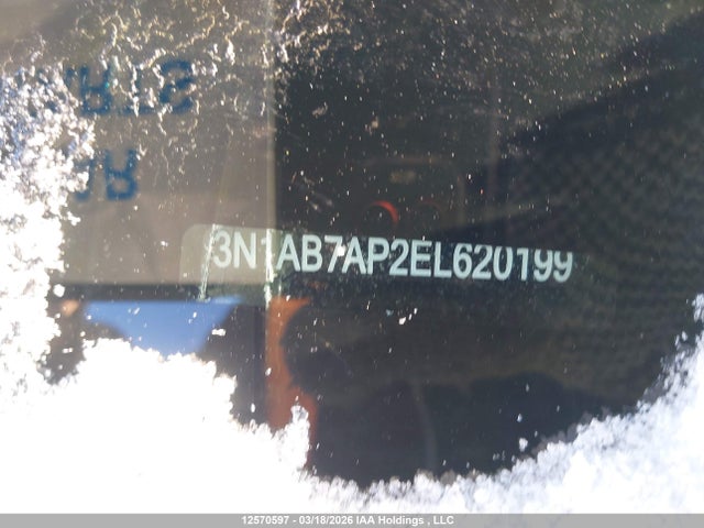 3N1AB7AP2EL620199 Nissan Sentra