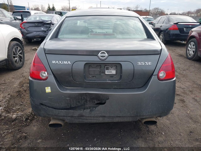 2005 Nissan Maxima Se/sl მანქანა იყიდება აუქციონზე, vin: 1N4BA41E65C804791, აუქციონის ნომერი: 12570615