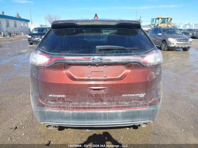 Продаж на аукціоні авто 2015 Ford Edge Titanium, vin: 2FMPK4K83FBB23958, номер лоту: 12570664