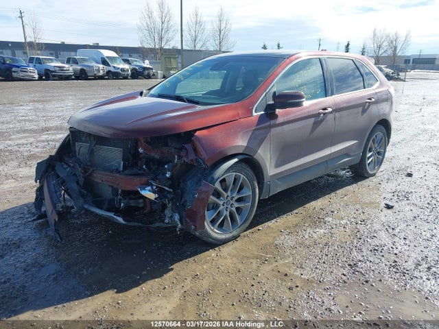 Продаж на аукціоні авто 2015 Ford Edge Titanium, vin: 2FMPK4K83FBB23958, номер лоту: 12570664