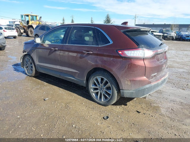 Продаж на аукціоні авто 2015 Ford Edge Titanium, vin: 2FMPK4K83FBB23958, номер лоту: 12570664