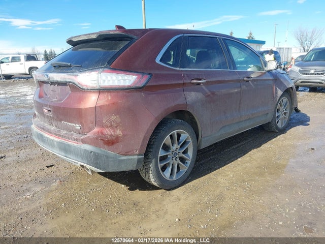 Продаж на аукціоні авто 2015 Ford Edge Titanium, vin: 2FMPK4K83FBB23958, номер лоту: 12570664