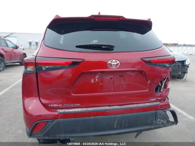 12570665 :رقم المزاد ، 5TDKDRBH6TS597032 vin ، 2026 Toyota Highlander مزاد بيع