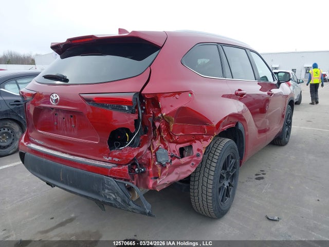12570665 :رقم المزاد ، 5TDKDRBH6TS597032 vin ، 2026 Toyota Highlander مزاد بيع