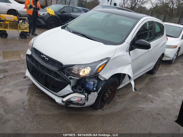 2022 Chevrolet Spark 1lt Cvt მანქანა იყიდება აუქციონზე, vin: KL8CD6SA0NC030589, აუქციონის ნომერი: 12570675