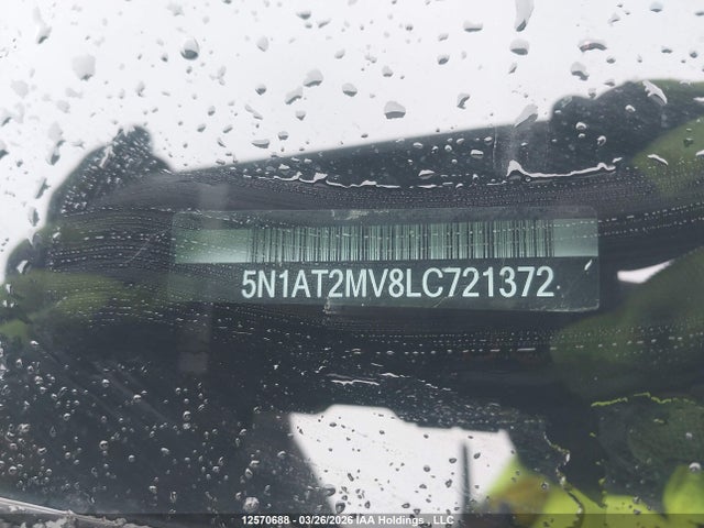 Продажа на аукционе авто 2020 Nissan Rogue, vin: 5N1AT2MV8LC721372, номер лота: 12570688