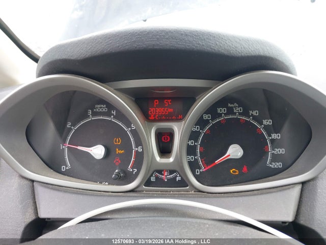 2013 Ford Fiesta Titanium მანქანა იყიდება აუქციონზე, vin: 3FADP4FJ3DM115480, აუქციონის ნომერი: 12570693