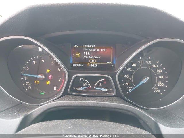 12550955 :رقم المزاد ، 1FADP3M23HL296982 vin ، 2017 Ford Focus Sel مزاد بيع