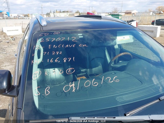 12570712 :رقم المزاد ، 5GAKVCED1CJ171282 vin ، 2012 Buick Enclave Cxl مزاد بيع