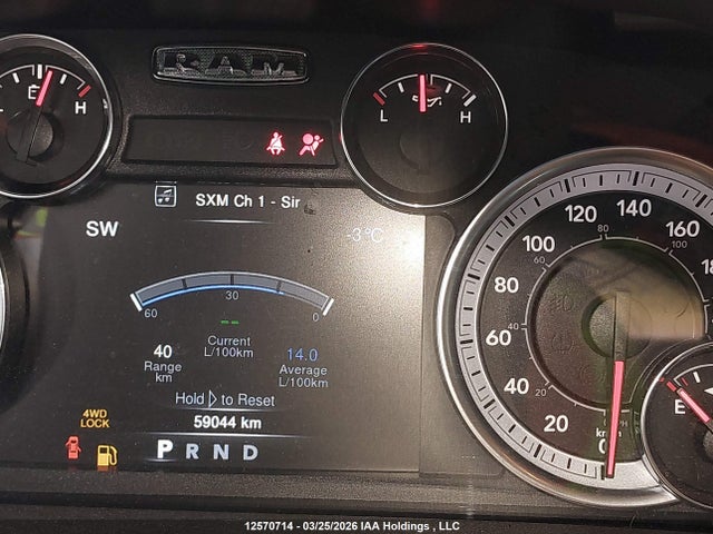 12570714 :رقم المزاد ، 3C6RR7KT5PG657502 vin ، 2023 Ram 1500 Classic Tradesman مزاد بيع