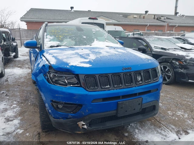 12570726 :رقم المزاد ، 3C4NJDBB1JT399482 vin ، 2018 Jeep Compass North مزاد بيع