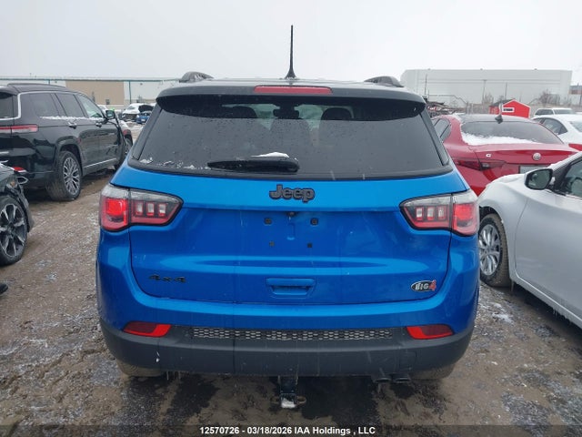 12570726 :رقم المزاد ، 3C4NJDBB1JT399482 vin ، 2018 Jeep Compass North مزاد بيع