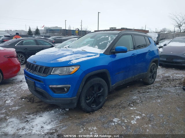 12570726 :رقم المزاد ، 3C4NJDBB1JT399482 vin ، 2018 Jeep Compass North مزاد بيع