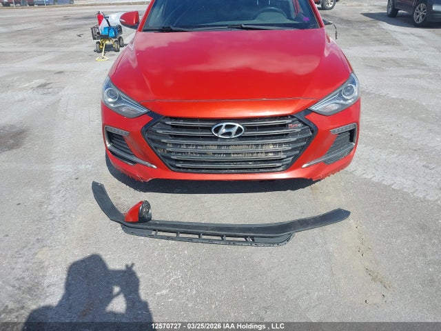 2018 Hyundai Elantra Sport მანქანა იყიდება აუქციონზე, vin: KMHD04LB7JU688638, აუქციონის ნომერი: 12570727
