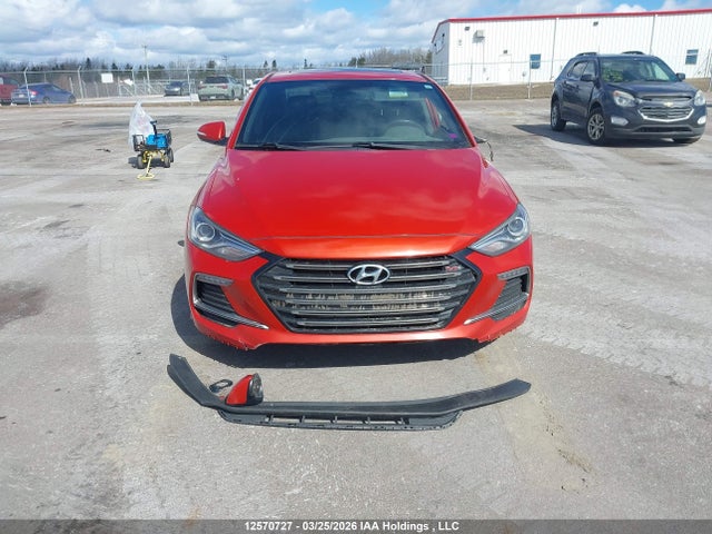 2018 Hyundai Elantra Sport მანქანა იყიდება აუქციონზე, vin: KMHD04LB7JU688638, აუქციონის ნომერი: 12570727