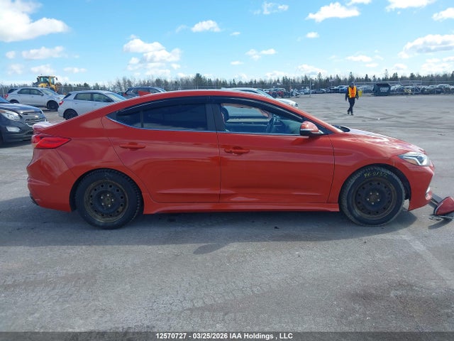 2018 Hyundai Elantra Sport მანქანა იყიდება აუქციონზე, vin: KMHD04LB7JU688638, აუქციონის ნომერი: 12570727