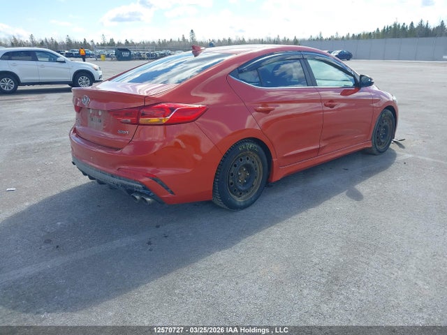 2018 Hyundai Elantra Sport მანქანა იყიდება აუქციონზე, vin: KMHD04LB7JU688638, აუქციონის ნომერი: 12570727