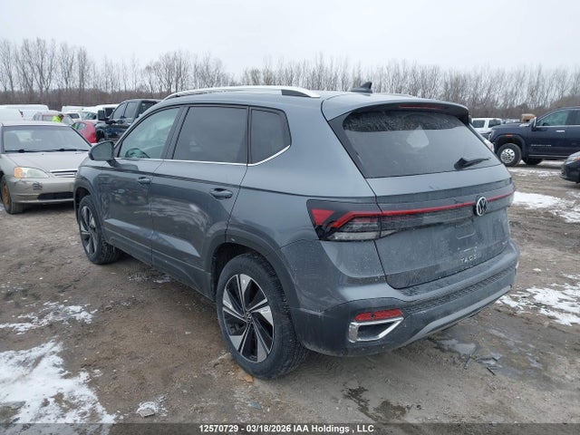 2025 Volkswagen Taos Se მანქანა იყიდება აუქციონზე, vin: 3VVUC7B27SM058219, აუქციონის ნომერი: 12570729