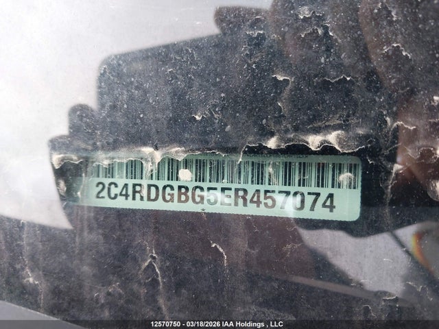 2C4RDGBG5ER457074 Dodge Grand Caravan Se