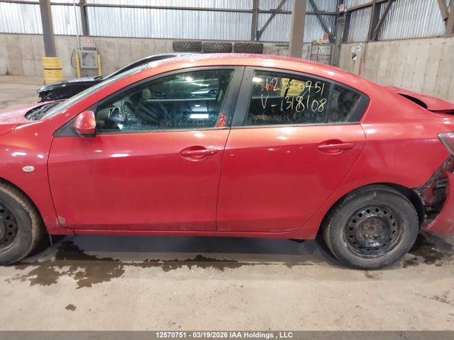 Aukcja sprzedaży 2010 Mazda Mazda3, vin: JM1BL1SF4A1318108, numer aukcji: 12570751