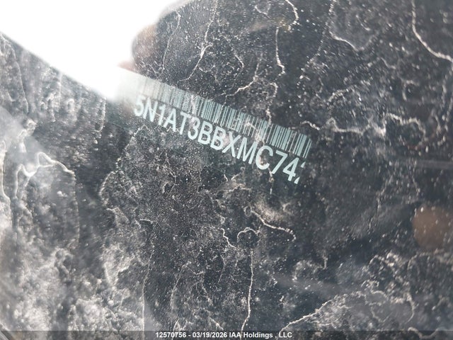Продаж на аукціоні авто 2021 Nissan Rogue Sv, vin: 5N1AT3BBXMC742353, номер лоту: 12570756