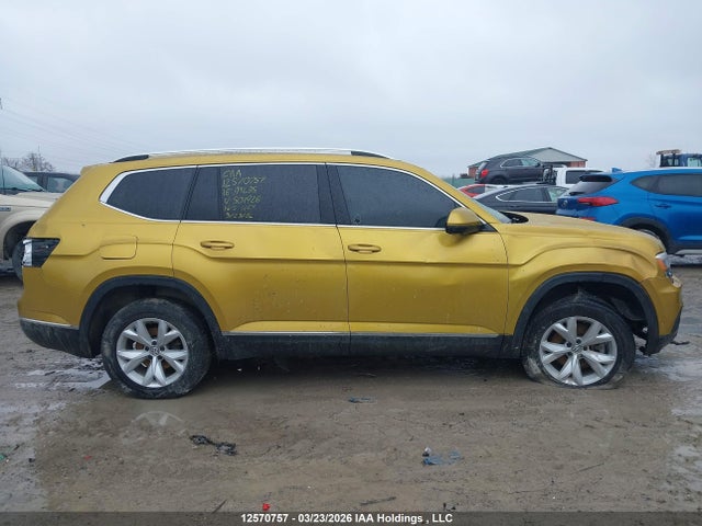 12570757 :رقم المزاد ، 1V2NR2CA5JC501928 vin ، 2018 Volkswagen Atlas Sel Premium مزاد بيع