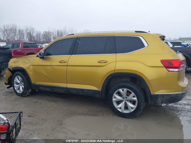 12570757 :رقم المزاد ، 1V2NR2CA5JC501928 vin ، 2018 Volkswagen Atlas Sel Premium مزاد بيع