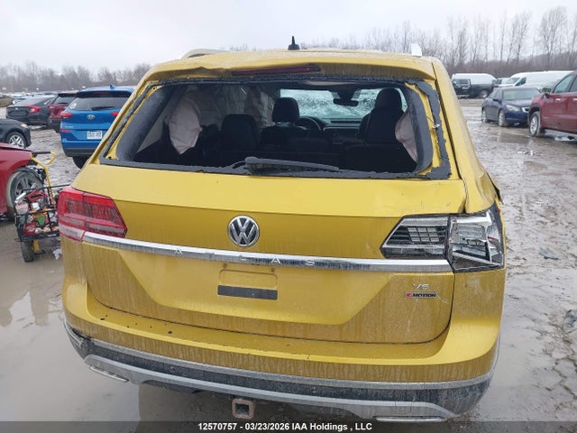 12570757 :رقم المزاد ، 1V2NR2CA5JC501928 vin ، 2018 Volkswagen Atlas Sel Premium مزاد بيع